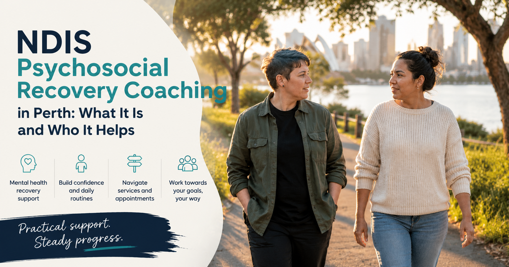 You are currently viewing NDIS Psychosocial Recovery Coaching in Perth: What It Is and Who It Helps