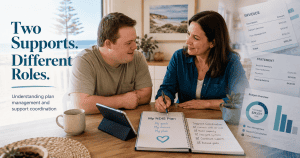 Read more about the article NDIS Plan Management vs Support Coordination: What’s the Difference and Which Do You Need?